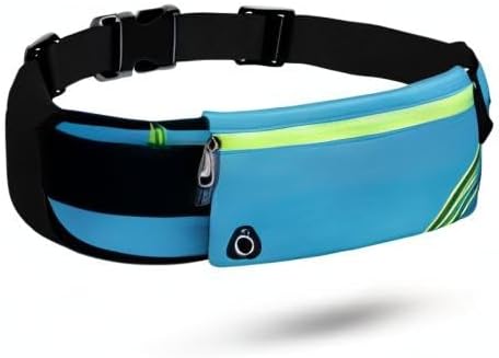USHAKE Running Belt with Bounce-Free Pouch for iPhone and Samsung Galaxy - Ideal for Running, Walking, Cycling, and Gym Workouts