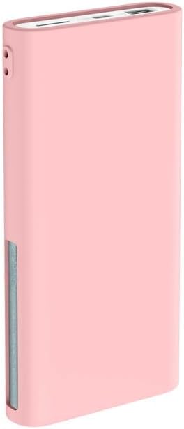 Silicone Protective Case Compatible with OnePlus 100W SUPERVOOC Power Bank, for Shock Absorption, Dustproof Seal & Enhanced Grip (Pink)