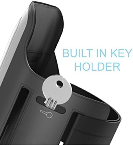 MMOBIEL Sports Armband Compatible with iPhone 17/17 Pro Max/16/16 Pro/15/15 Pro Max/14/14 Pro Max/13/13Pro/13 Pro Max/12/12Pro/12 Pro Max/11-6.8" (Black) Soft Stretch Reflective Adjustable