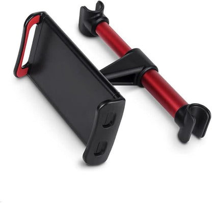 360 Degree Rotation Car Headrest Holder for iPhone/iPad/Cell Phone (Red)