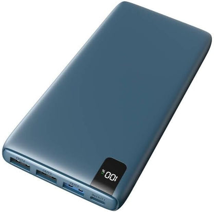 A ADDTOP Power Bank 20000mAh 22.5W Fast Charging Portable Charger with 4 USB Outputs and LED Display, Travel Essentials USB C External Battery Pack for Cell Phone, Tablet