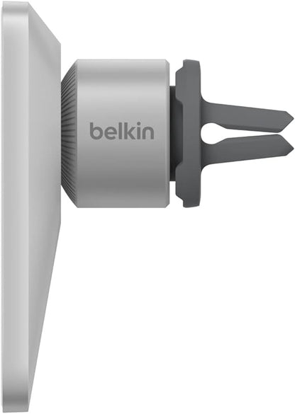 Belkin MagSafe Vent Mount Pro MagSafe iPhone Mount For Car - Silver