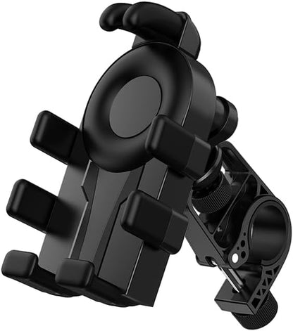 2026 anti-theft aluminum alloy motorcycle, bicycle, mobile phone holder, airbag, super strong grip, equipped with shock absorbers and safety locks, adjustable size, suitable for all smart phones