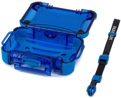 Nanuk 320-0008 Nano Series Waterproof Medium Hard Case for Phones, Cameras and Electronics (Blue)
