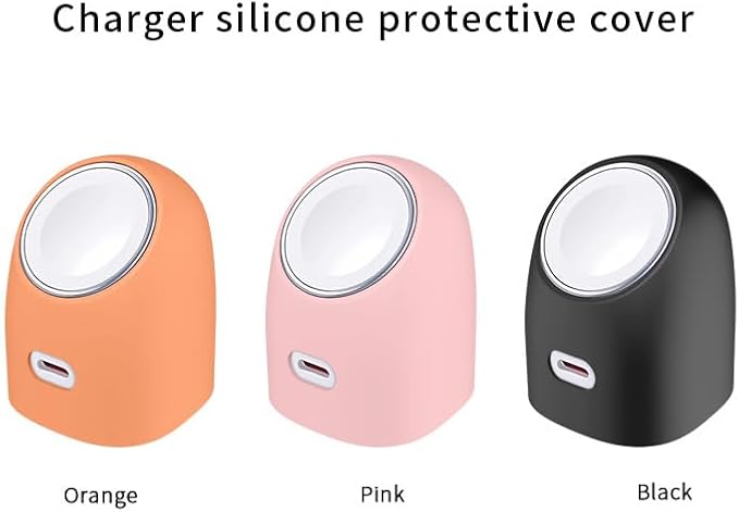 Silicone Protective Cover Compatible with Torus Big Eye 45W Charger, 1.0mm Thick Shockproof Case for Dust & Drop Protection During Daily Use (Orange)