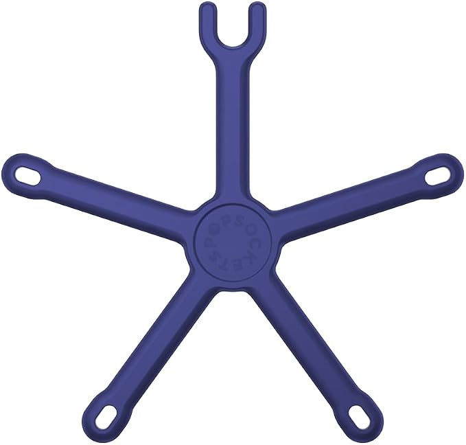 PopSockets Flexible Phone Mount & Stand, Navy Blue - French Navy