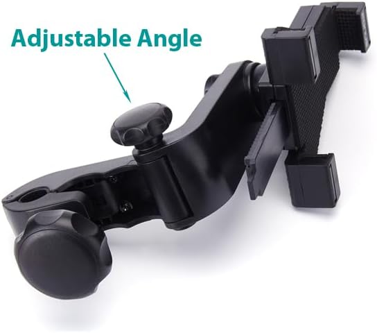 Selna Car Mount Compatible with Motorola Moto G/G Play (2026) - Headrest Holder Back Seat Cradle Swivel
