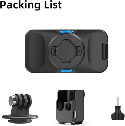 Pocket3 Magnetic Backpack Shoulder Strap Clip Mount, Magnetic Quick Release Backpack Mount, Bag Belt Shoulder Strap Holder with Extended Border Compatible with DJI Osmo Pocket 3