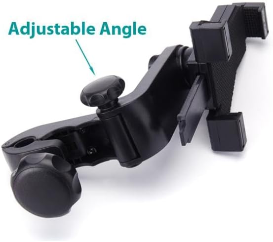 Car Mount Headrest Holder Compatible with Samsung Galaxy Tab A9/A9 Plus, Back Seat Cradle Swivel Dock Entertainment