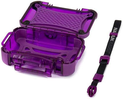 Nanuk 320-0013 Nano Series Waterproof Medium Hard Case for Phones, Cameras and Electronics (Purple)