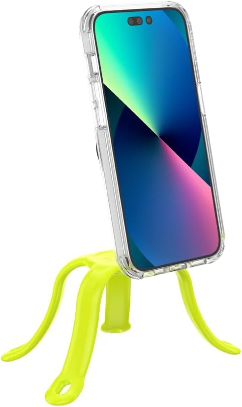 PopSockets Flexible Phone Mount & Stand, Neon Yellow - Chartreuly