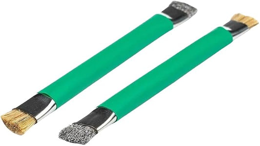 2pcsDouble-Head Anti-Static Repair Brush for Mobile Phone Computer Pad Motherboard Circuit PCB Dust Removal Cleaning Brush Tool