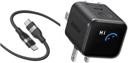 Wall Charger PD & USB-C to USB-C Cable (Bundle)