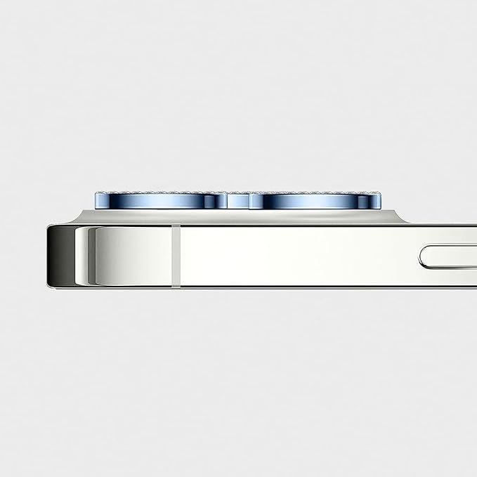 CASETiFY Camera Lens Gem [Easy Application] for iPhone 16 Pro / 16 Pro Max - Baby Blue