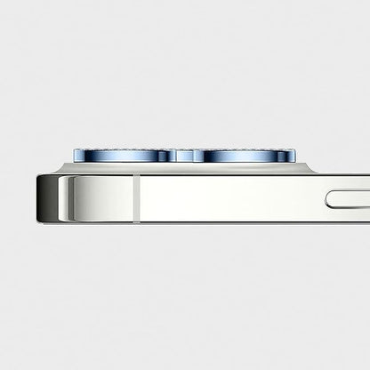 CASETiFY Camera Lens Gem [Easy Application] for iPhone 16 Pro / 16 Pro Max - Baby Blue