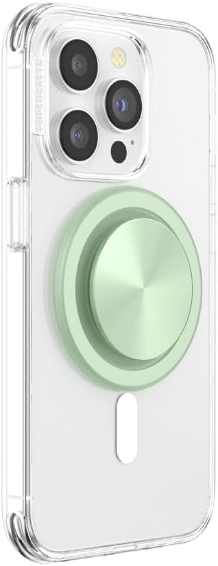PopSockets Phone Grip for MagSafe, Magnetic Holder, Phone Stand, Green - Honeydew