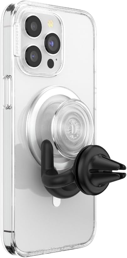 PopSockets Car Phone Mount, Vent Mount, Black - Black