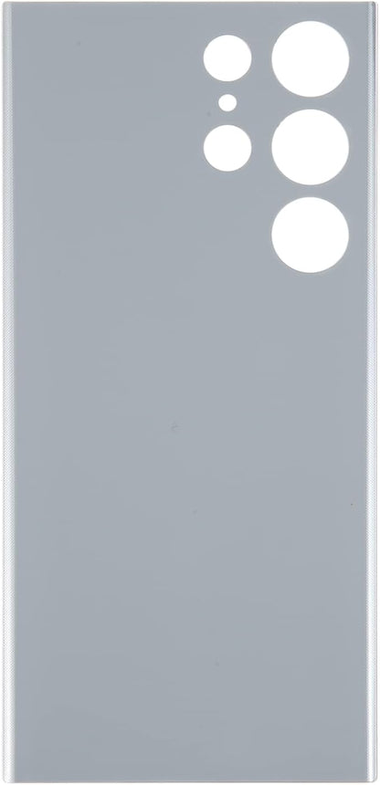 Back Panel Replacement for Galaxy Galaxy S23 Ultra 5G SM-S918B Easy On Installation Battery Cover (Black)