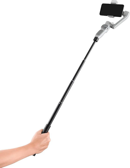 Gimbal Extension Pole, ZHIYUN 29" Extension Rod for Gimbal Stabilizer, Adjustable Selfie Stick with 1/4" Thread Compatible with DJI OM 6/5/4/ Smooth 5 Q3 4/GoPro Vlog Pocket/Go 2 EVO Action Camera