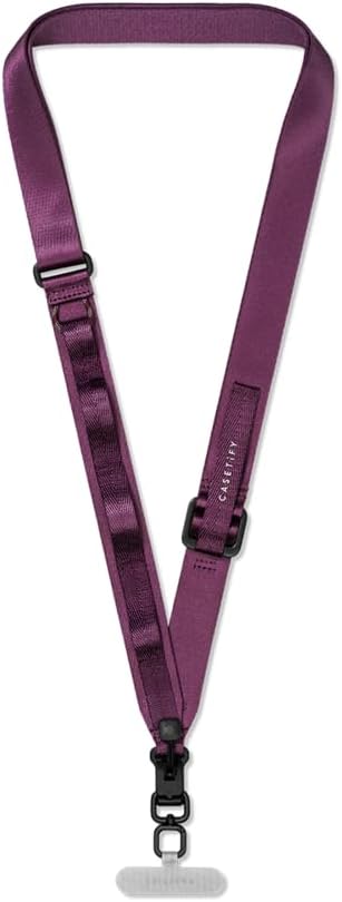 CASETiFY Fidlock Snappy Cross-body Strap - Black/Mulberry