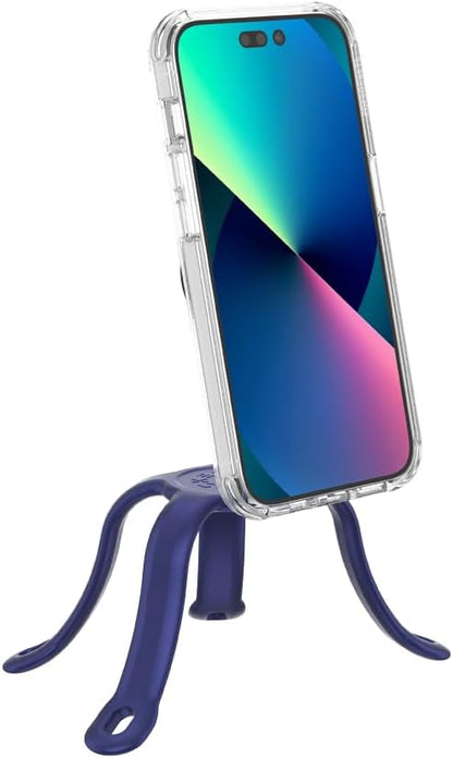 PopSockets Flexible Phone Mount & Stand, Navy Blue - French Navy