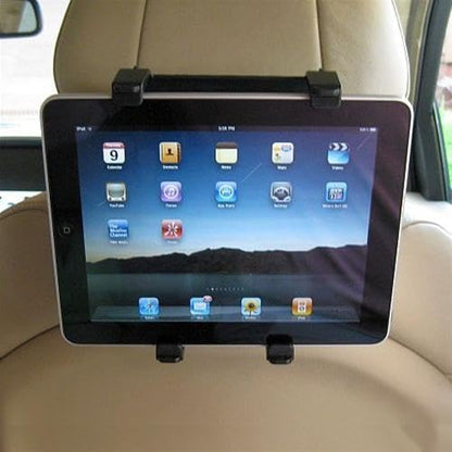 Car Headrest Mount Holder Seat Back Compatible with Samsung Galaxy Tab S9 FE/S7 FE/S9 FE Plus, Cradle Swivel Tablet Dock