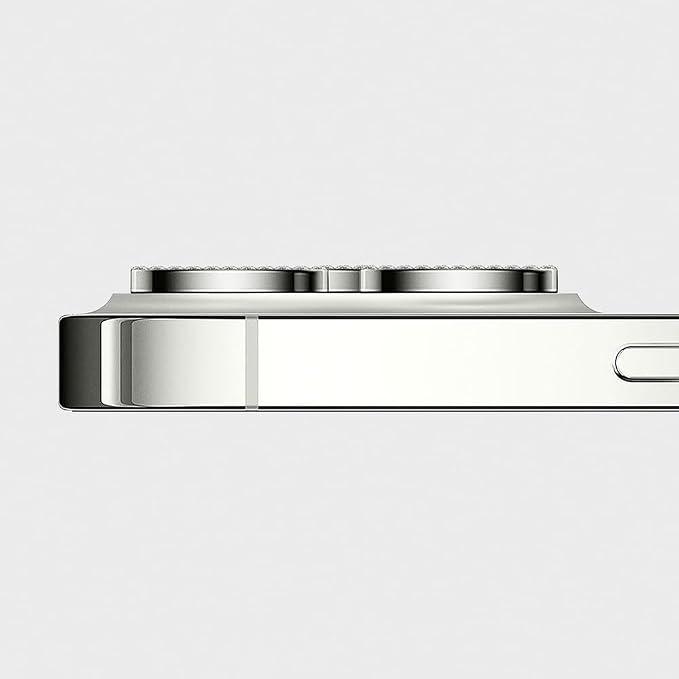 CASETiFY Camera Lens Gem [Easy Application] for iPhone 15 Pro / 15 Pro Max - Silver