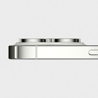 CASETiFY Camera Lens Gem [Easy Application] for iPhone 15 Pro / 15 Pro Max - Silver