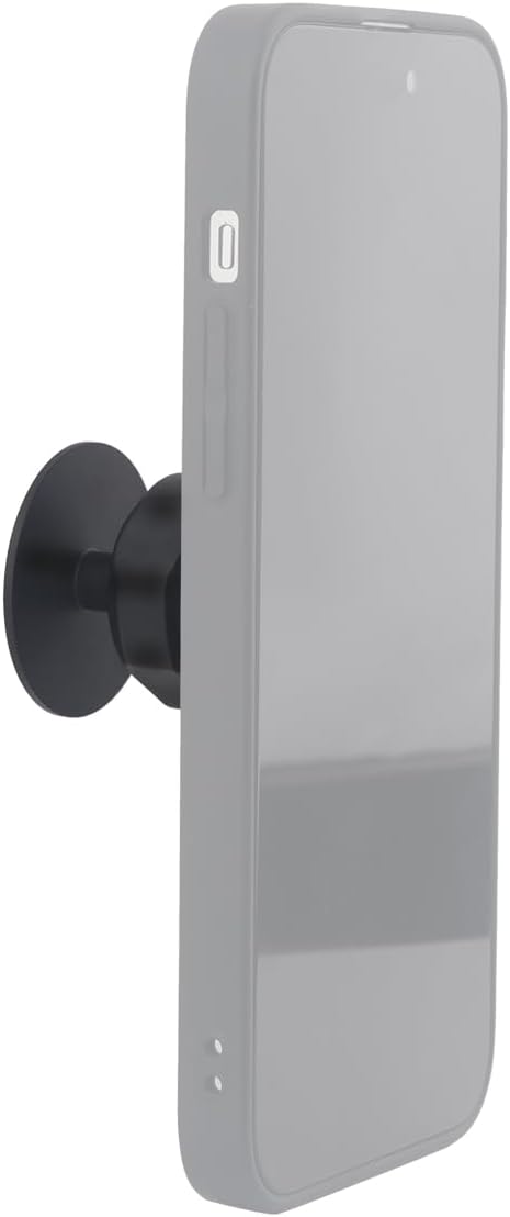 Magnetic Shower Phone Holder - Adhesive Wall Mount 360° Adjustable Phone Mount with N52 Strong Magnet (with Metal Ring Adapter for All Phones) | Waterproof, Used in Car Bathroom Kitchen