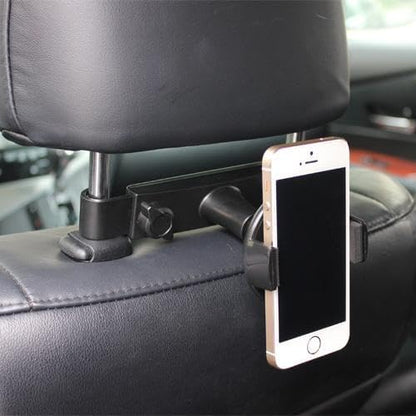 Car Headrest Mount Holder Seat Back Compatible with OnePlus Nord N300/N200/N100/N30/N20/N10 5G, Cradle Swivel Dock