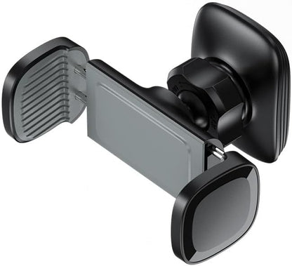 Magnetic Phone Mount for Gym/Forklift/Tractors/Heavy Equipment (Gray)