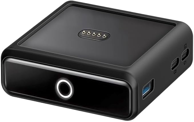 Case for Anker Prime Bank 100W, Charger Dock Silicone Protective Case, Charging Power Dustproof Shockproof Cover (Black)