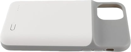 ANGGREK Phone Protective Charging Box/Cover, Phone Battery Box/Cover ABS for Office (White)