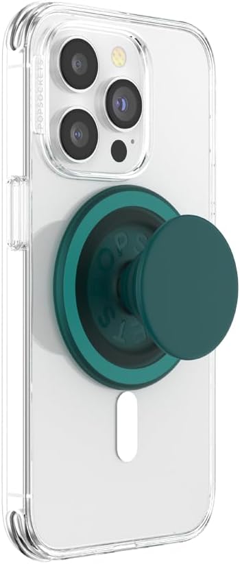 PopSockets Phone Grip for MagSafe, Magnetic Holder, Phone Stand, Green - Fresh Pine