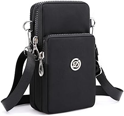 Cell Phone Purse Crossbody Bag Shoulder Strap Wallet Pouch for Galaxy S25+ S25 Ultra S24 FE