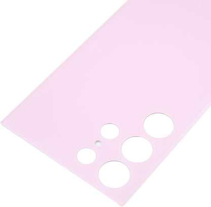 Back Panel Replacement for Galaxy Galaxy S23 Ultra 5G SM-S918B Easy On Installation Battery Cover (Pink)
