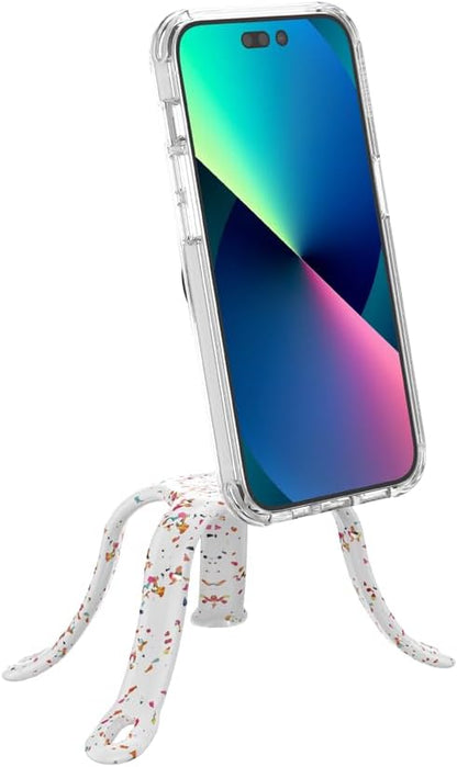 PopSockets Flexible Phone Mount & Stand, Rainbow - Coconute Creme