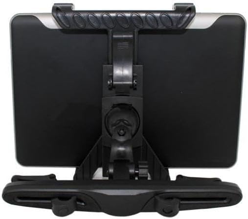 Car Headrest Mount Holder Seat Back Compatible with Amazon Fire HD 10 Kids (13th Gen 2023)/Fire Max 11 (13th Gen 2023), Cradle Swivel Tablet Dock