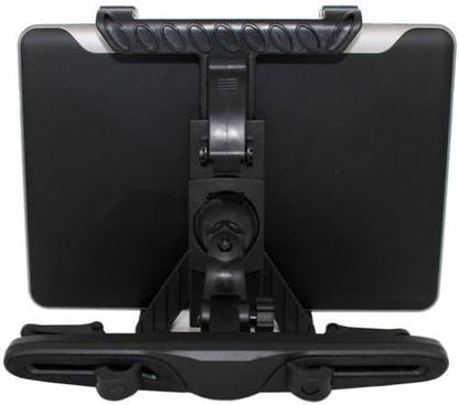 Car Headrest Mount Holder Seat Back Compatible with Amazon Fire HD 10 Kids (13th Gen 2023)/Fire Max 11 (13th Gen 2023), Cradle Swivel Tablet Dock