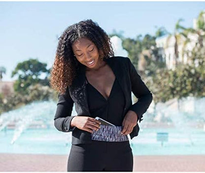 BANDI Pocketed Wraps – Running Waist Belt with Pockets for Phone, Money, Keys & Medical Devices | Secure, No-Bounce Travel & Fitness Belt, for Women and Men, USA Company