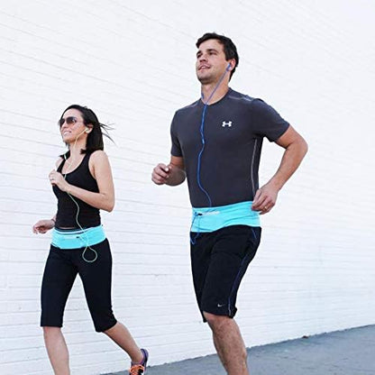 Unisex Running Belt Fanny Pack for iPhone X 6 7 8 Plus 11 12 13 Pro X XR XS, Runner Workout Belt Waist Pack for Women and Men Walking Fitness Jogging Travel