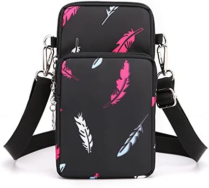 Cell Phone Crossbody Zipper Purse Armband Wallet Pouch for Samsung Galaxy S26 Ultra S25 S24 S23 FE A17 A16 A15 A26 A36