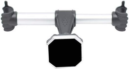 Car Headrest Mount Holder Back for Seat Headrest Magnetic Holder Mount Mobile Ph, Silverr