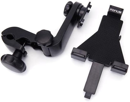 Car Mount Headrest Holder Compatible with Samsung Galaxy Z Fold6, Back Seat Cradle Swivel Dock Entertainment