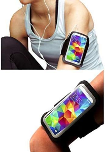 Running Armband Sports White Gym Workout for Moto G Stylus 5G (2022), Case Cover Band Arm Strap Reflective Water Resistant Compatible with Motorola (2022) (AN-AN32710G4Y-208)