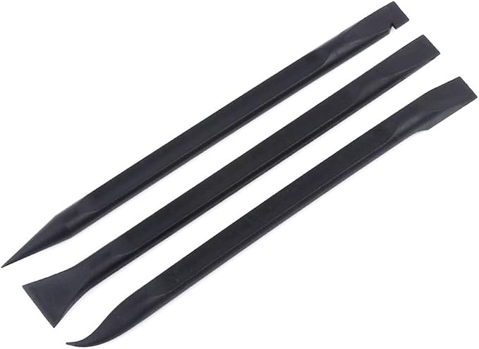 3 Piece Anti Static Black Plastic Spudger ESD Safe Pry Opening Tool for Mobile Phone Tablet Laptop Repair Tools Kit