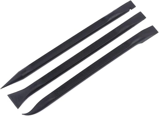 3 Piece Anti Static Black Plastic Spudger ESD Safe Pry Opening Tool for Mobile Phone Tablet Laptop Repair Tools Kit