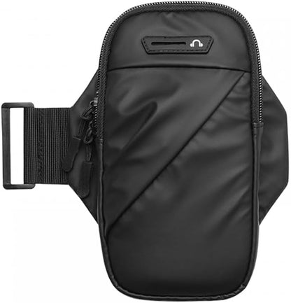 DONGKER Sports Armband Bag,6.8" Running Phone Holder with Key Pouch & Headphone Hole for Jogging Cycling Hiking