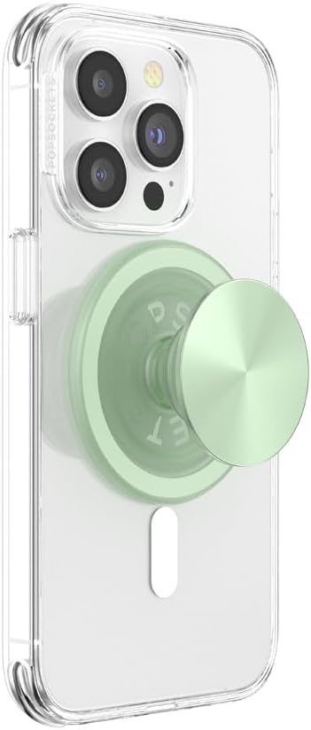 PopSockets Phone Grip for MagSafe, Magnetic Holder, Phone Stand, Green - Honeydew