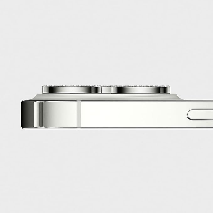 CASETiFY Camera Lens Gem [Easy Application] for iPhone 16 Pro / 16 Pro Max - Silver